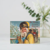 Vintages Saint Nick Postkarte (Stehend Vorderseite)