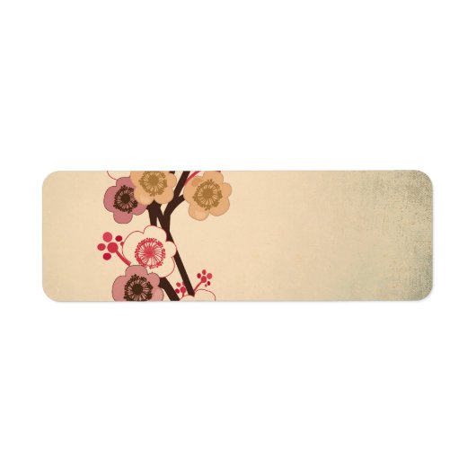 Vintages Sakura-Label (Vorne)