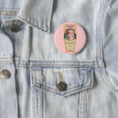 Vintages Salko Florida Water Parfüm Label Button (Beispiel)
