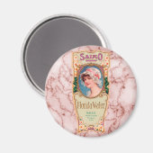 Vintages Salko Florida Water Parfüm Label Magnet (Vorderseite/Rückseite)