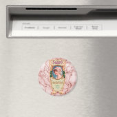 Vintages Salko Florida Water Parfüm Label Magnet (In Situ (Geschirrspüler))