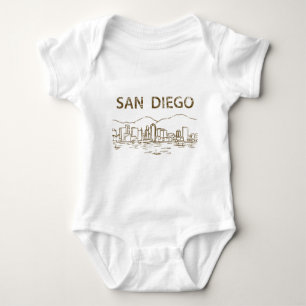 Vintages San Diego Baby Strampler
