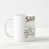 Vintages San Diego Kaffeetasse (Links)