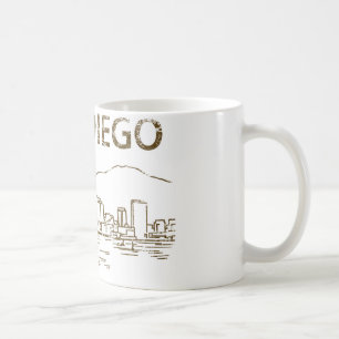 Vintages San Diego Kaffeetasse