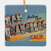Vintages San Francisco Ornament (Vorderseite)