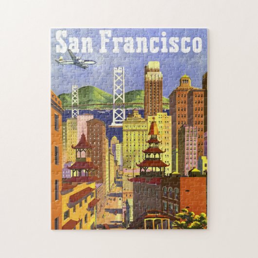 Vintages San Francisco Puzzle (Vertikal)