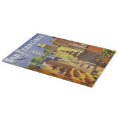 Vintages San Francisco Schneidebrett (Ecke)