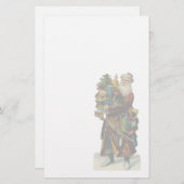 Vintages Sankt-Briefpapier Briefpapier (Vorne/Hinten)