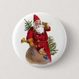 Vintages Sankt-Knopf-Button Button