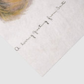 VINTAGES SANKT-SEIDENPAPIER SEIDENPAPIER (Detail)