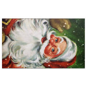 Vintages Santa Face 1 Stoff (Yard (91,4 cm))