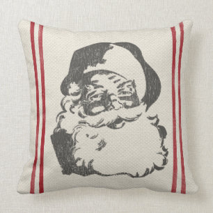 Vintages Santa Pillow Kissen