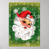 Vintages Santa Poster (Vorne)