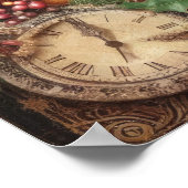 Vintages Santa Poster (Ecke)