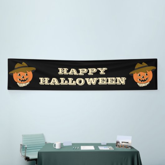 Vintages Scarecrow-Banner Banner (Messeveranstaltung)