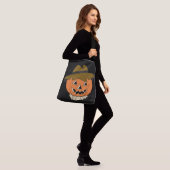 Vintages Scarecrow Crossbody Bag Tragetaschen Mit Langen Trägern (Am Model)