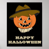 Vintages Scarecrow-Poster Poster (Vorne)