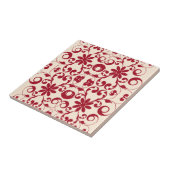 Vintages schäbiges und Chicmit blumenmuster Fliese (Seite)