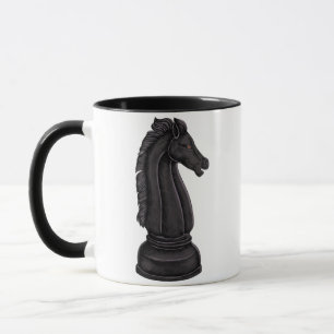 Vintages Schachstück Tasse