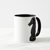 Vintages Schachstück Tasse (VorderseiteRechts)