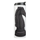 Vintages Schachstück Thermosbecher (Nach links gedreht)