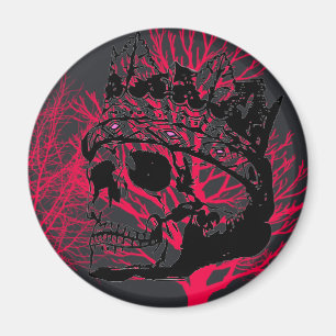 Vintages Schädelmagnet Magnet