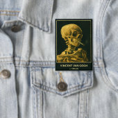 Vintages Schädelrauchen - Einzigartiger Van Gogh I Button (Insitu)