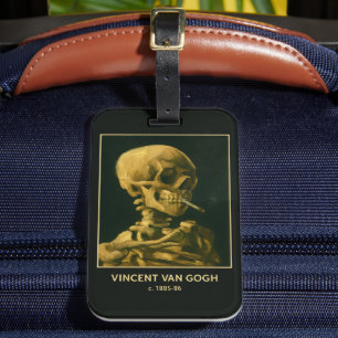 Vintages Schädelrauchen - Einzigartiger Van Gogh I Gepäckanhänger