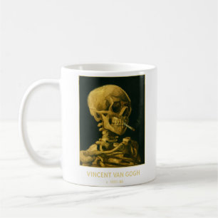 Vintages Schädelrauchen - Einzigartiger Van Gogh I Kaffeetasse