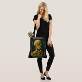 Vintages Schädelrauchen - Einzigartiger Van Gogh I Tasche (Am Model)