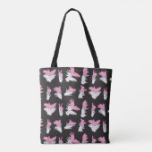 Vintages Schattenhandmuster-Design Tasche (Rückseite)