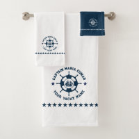 Vintages Schiff des Blue White Nautical Boat Wheel
