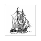 Vintages Schiff Permastempel (Design)