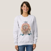 Vintages Schiff Sweatshirt (Vorne ganz)