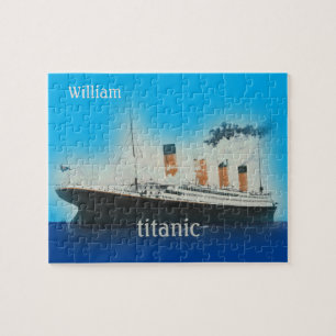 Vintages Schiff Titanic Ocean Liner Puzzle