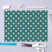 Vintages Schiffs-Rad-Muster Seidenpapier (Handwerk)