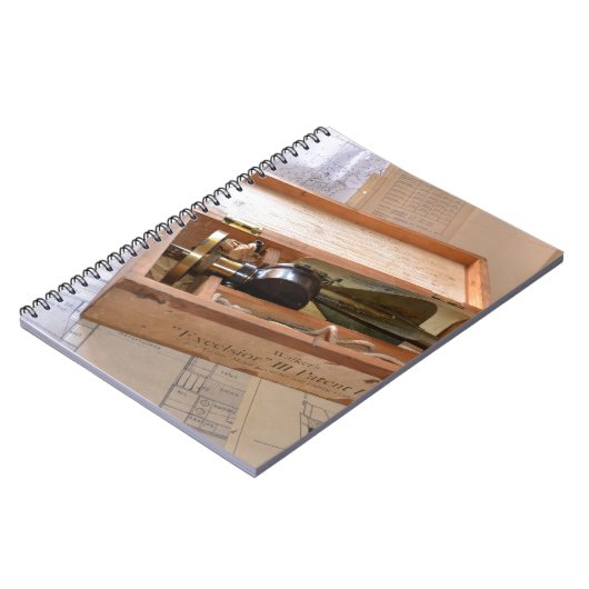 Vintages Schiffsprotokoll Notizblock (Linke Seite)