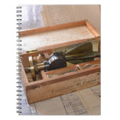 Vintages Schiffsprotokoll Notizblock (Vorderseite)