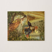 Vintages Schlafen Schönheit, Viktorianische Märche Puzzle (Horizontal)