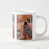 Vintages Schlafen Schönheit von Jessie Willcox Smi Jumbo-Tasse (Rechts)