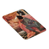 Vintages Schlafen Schönheit von Jessie Willcox Smi Magnet (Rechte Seite)