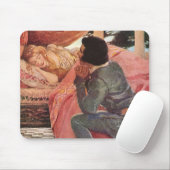 Vintages Schlafen Schönheit von Jessie Willcox Smi Mousepad (Mit Mouse)
