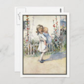 Vintages Schlafkind nach Ehre C. Appleton Postkarte (Vorne/Hinten)