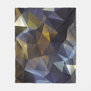 Vintages, schlankes Dreieck mit Diamantstruktur. Fleecedecke