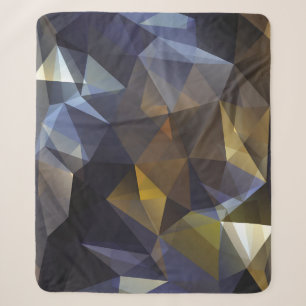 Vintages, schlankes Dreieck mit Diamantstruktur. Sherpadecke