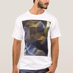 Vintages, schlankes Dreieck mit Diamantstruktur. T-Shirt