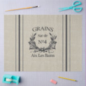 Vintages Schleifkorn-Sackpapier 20' x 30" Seidenpapier (Basteln)