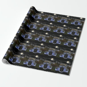 Vintages Schleifpapier Geschenkpapier