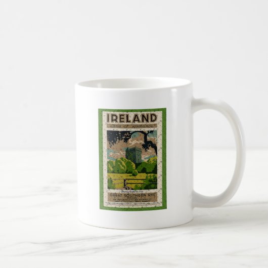 Vintages Schloss Blarney Kaffeetasse (Rechts)