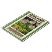 Vintages Schloss Blarney Notizblock (Linke Seite)